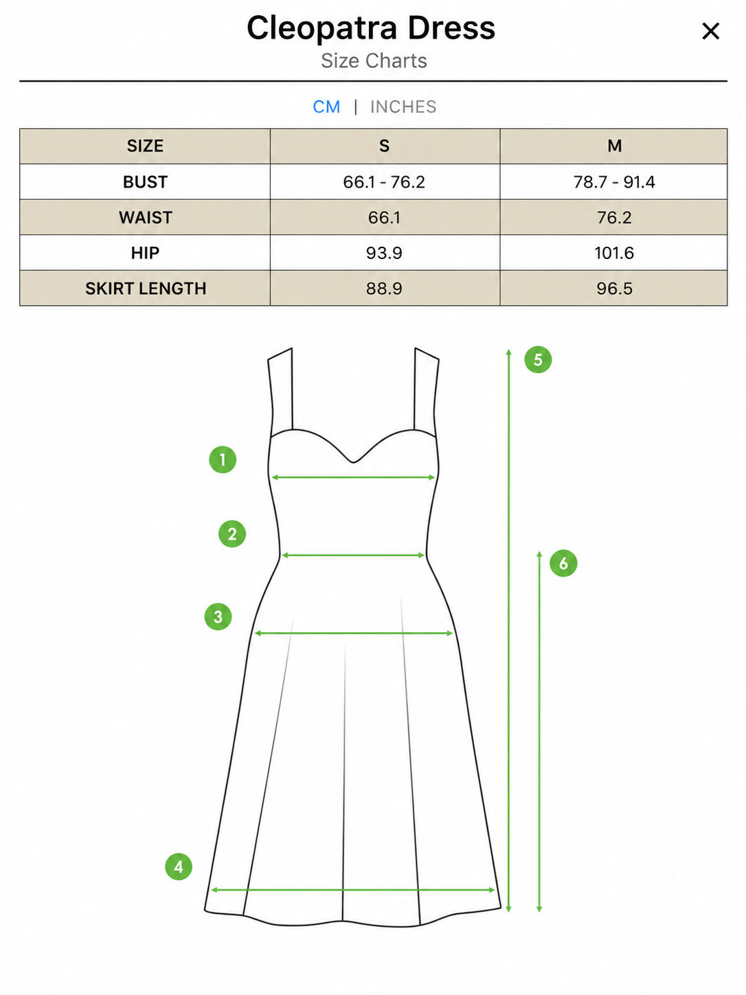Cleopatra Dress